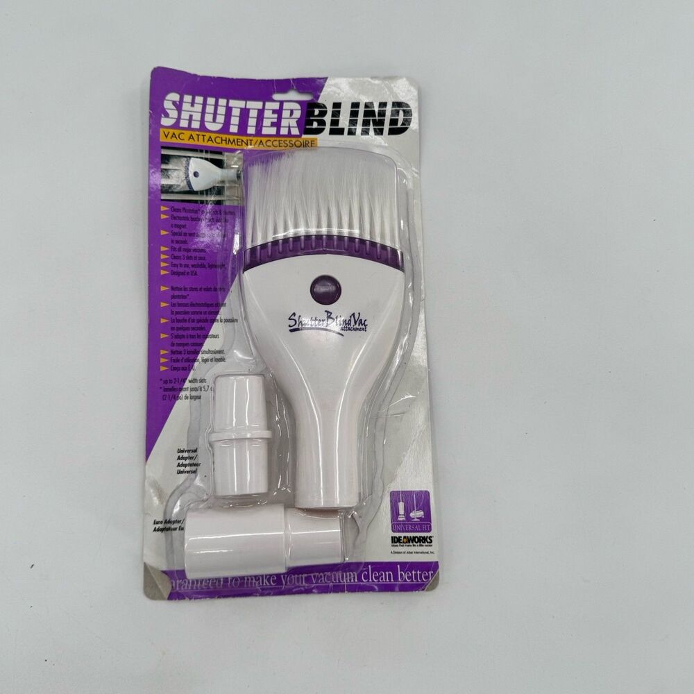 Vaccuum Cleaner Attachment For Shutter Blinds Jobar International Universal Fit